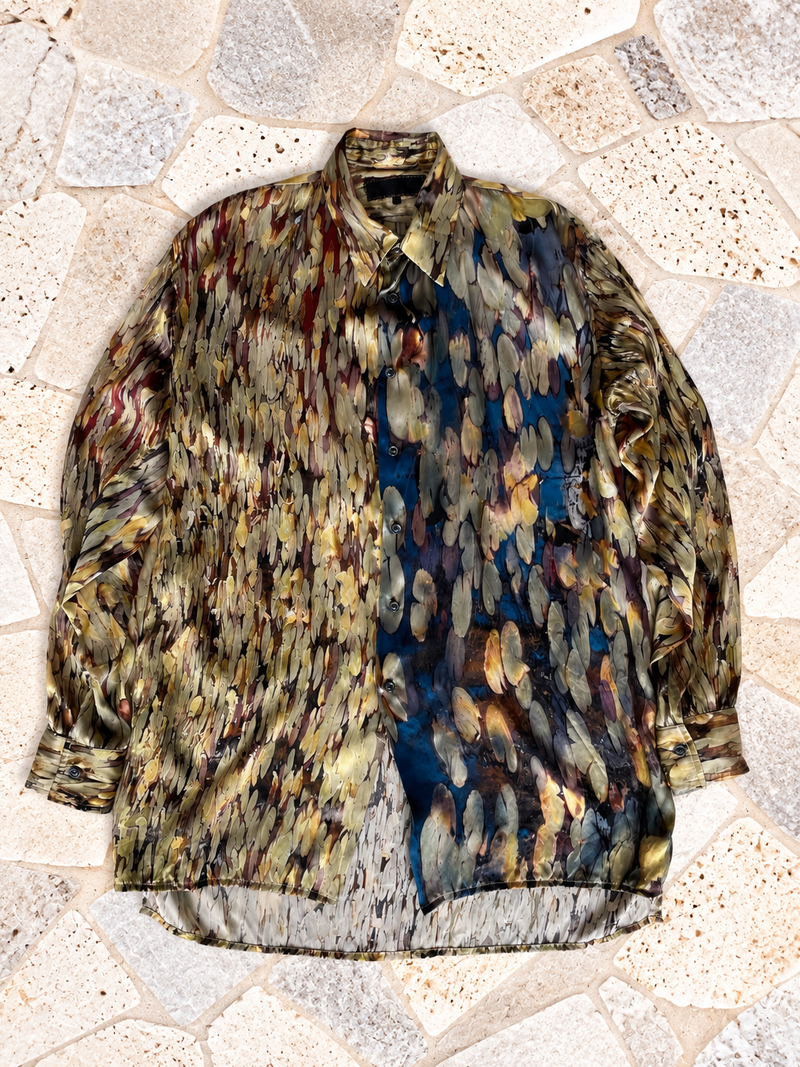 GEOFFREY B.SMALL Silk Long Shirt