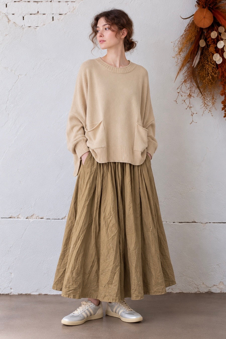 pas de calais Wrinkle Skirt