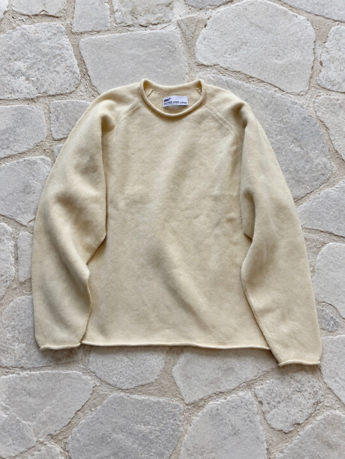 MOTHER HAND artisan Pullover Knit Namur Wash Fit