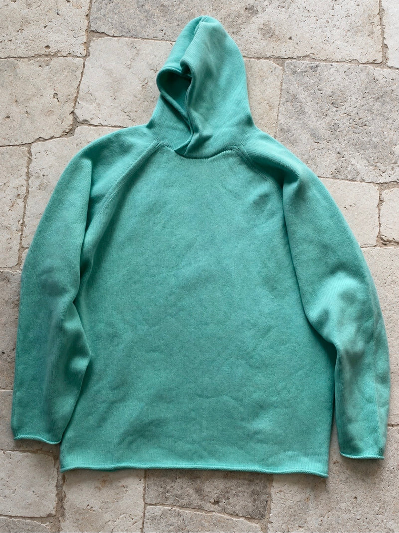 MOTHER HAND artisan Hoodie Pullover Knit