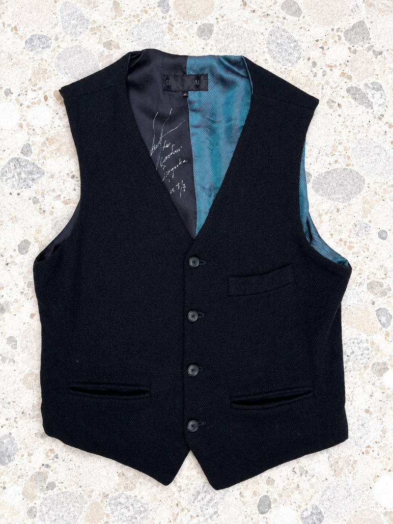 GEOFFREY B.SMALL Wool Waistcoat