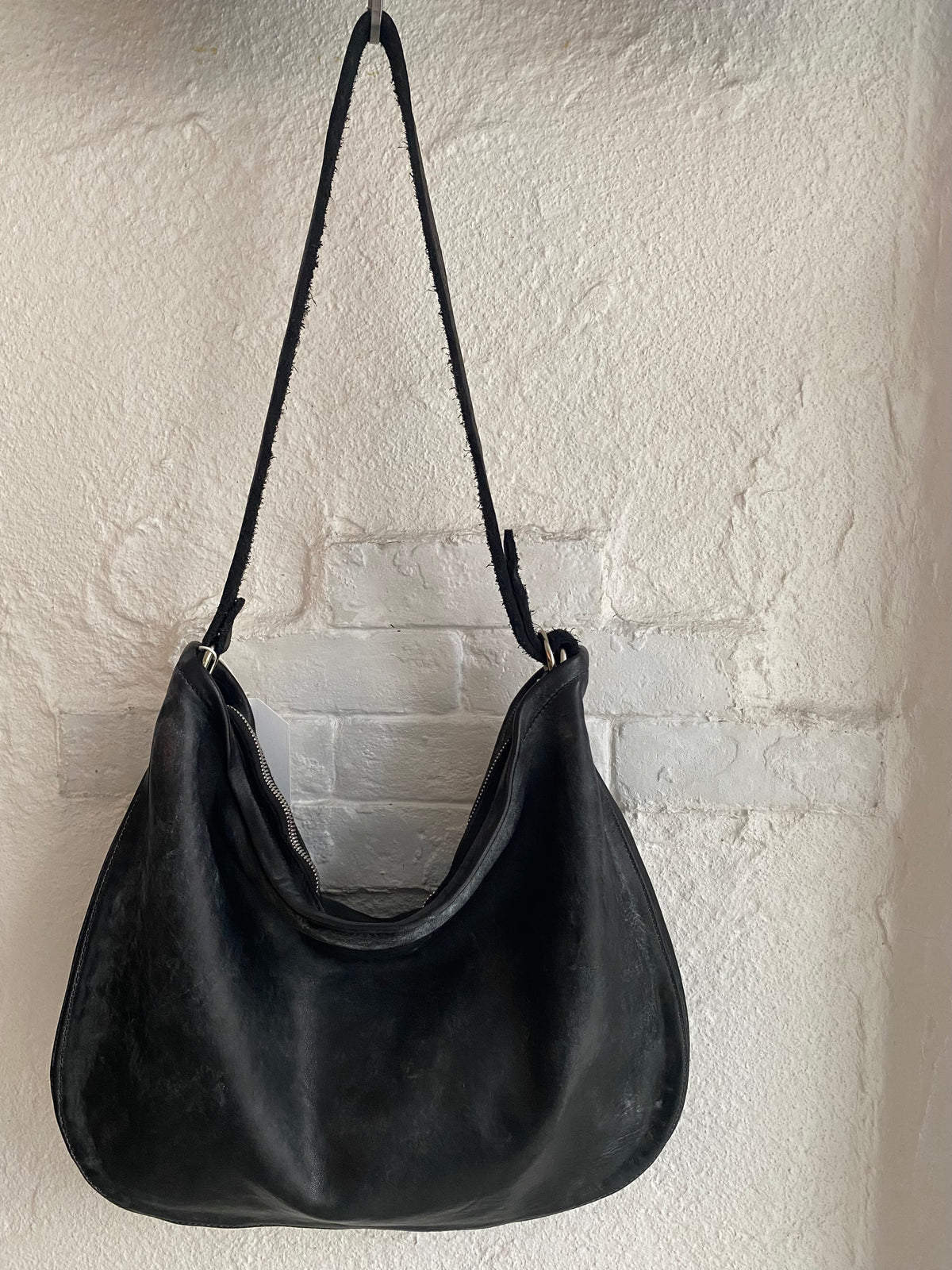 GUIDI Cross Body Bag Black Q20