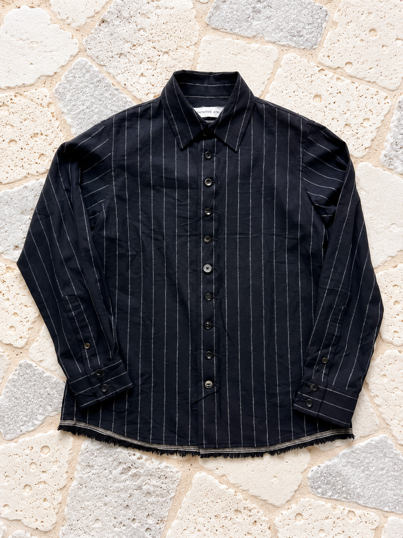 A TENTATIVE ATELIER Stripe Edge Shirt / Alvin