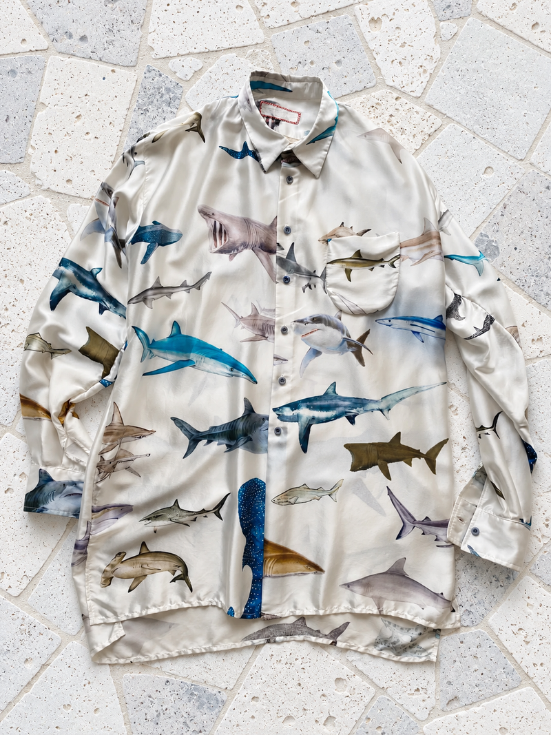 GEOFFREY B.SMALL Silk Super Shirt