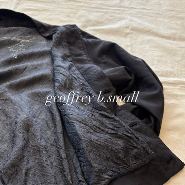 GBS Biella Super 130’s Wool Overdyed Special Blouson – GEOFFREY B.SMALL