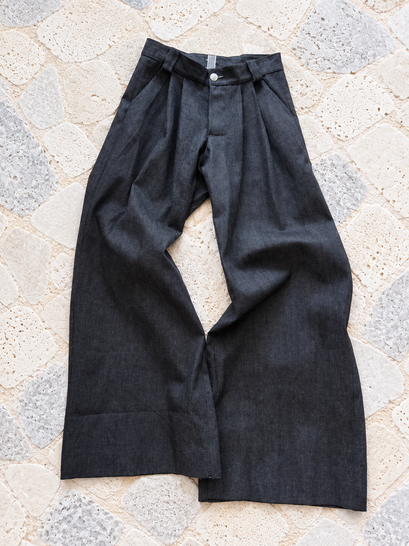 MARIA TURRI Ferro Black Denim