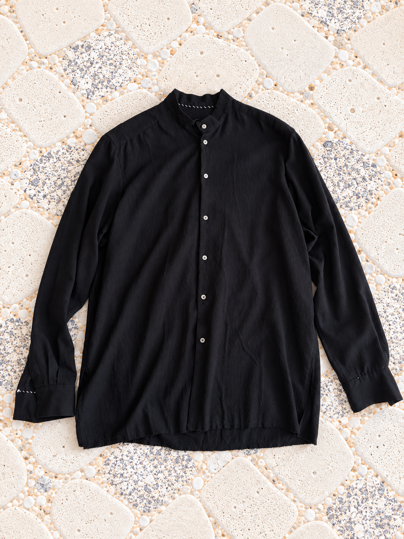 Maria Turri Ferro No Collar Shirts