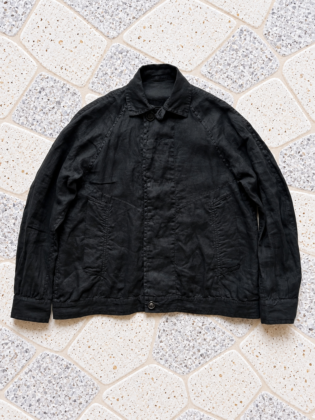 GEOFFREY B.SMALL Advanced Fly Front Blouson Black